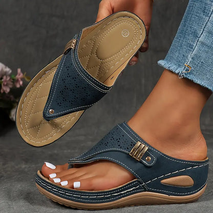 Sandales Compensées Femme Bleu c7af4d10-8e17-46de-88cf-4e3a3f91d8d9